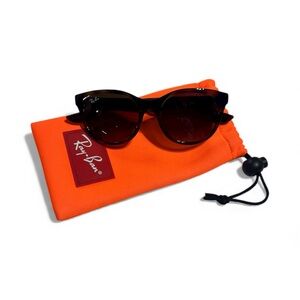Ray-Ban Kids Sunglasses with Brown Frame and Orange Case